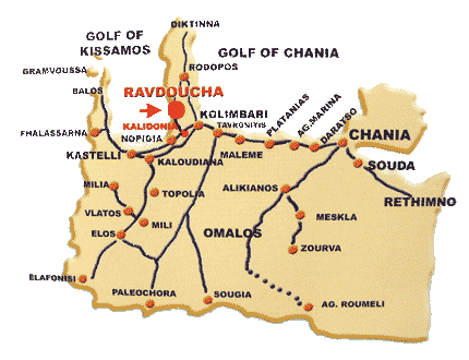 Map to Ravdoucha
